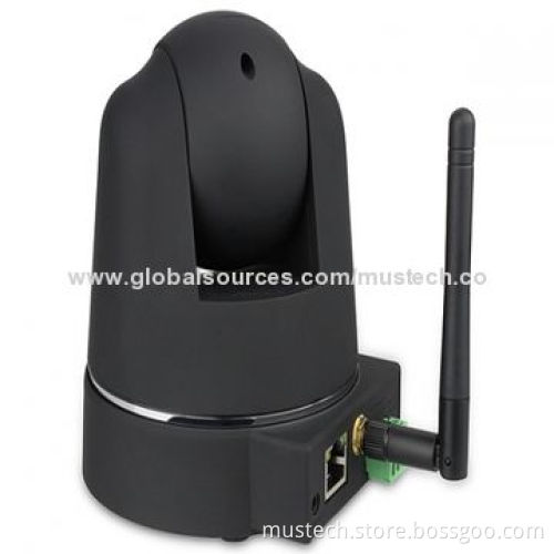 1,080P Vandal-proof IR Network Dome Security IP Camera with P2P PoE, Plug-and-play Function